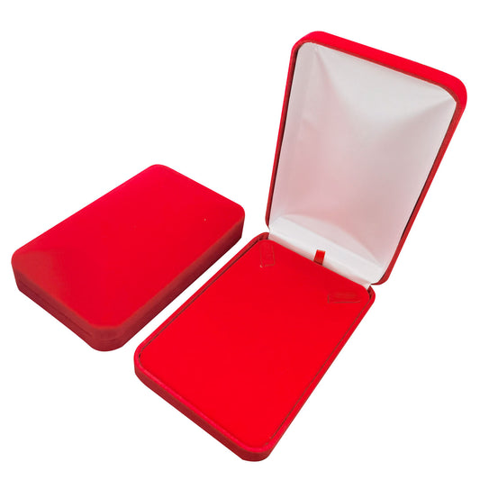 6PCS Red Velvet  Necklace Boxes