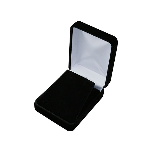 12PCS Black Velvet Pendant Earring Boxes