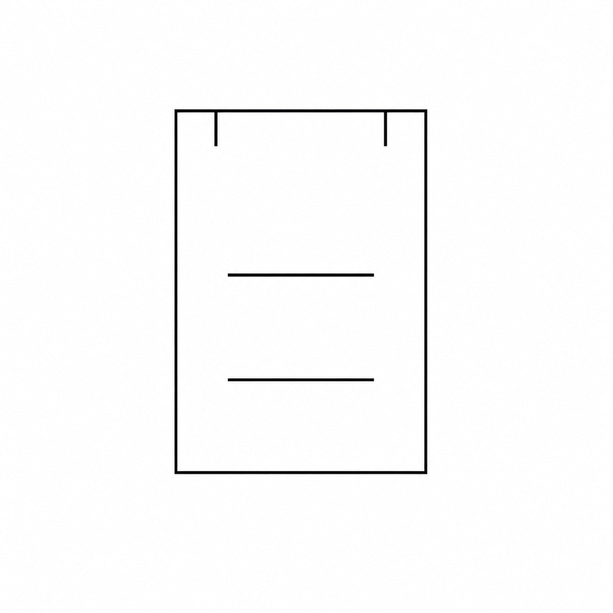 B2632 jewelry gift box interior structure diagram