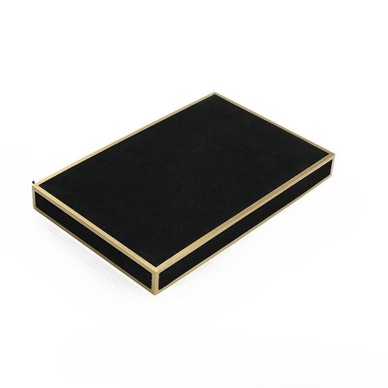 black microfiber clasp