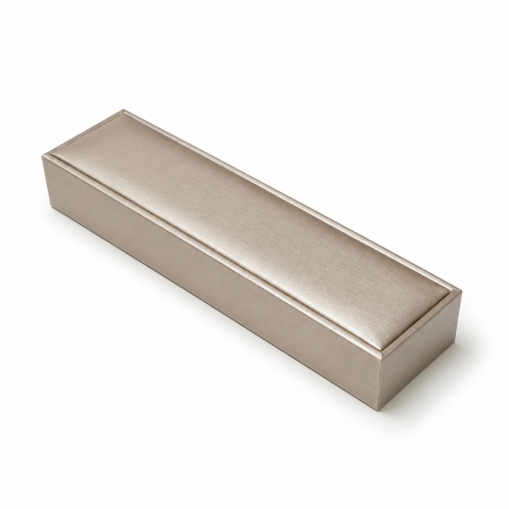 bracelet box - 12 Champagne Bracelet Boxes P06BR-C BK open view