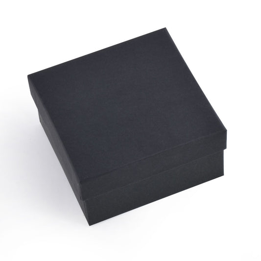 bracelet box - 100pcs Black Cotton Cardboard Boxes Box Bracelet BX2734BK open view