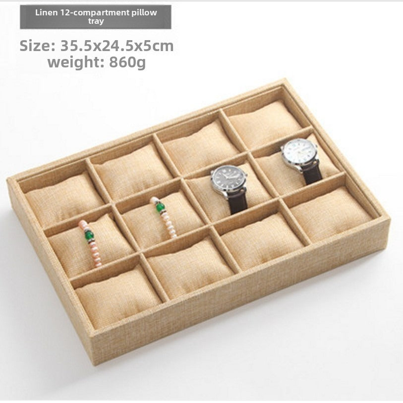 bracelet box and watch box - 12 Velvet Bracelet Box Watch Display C00030 product view 13