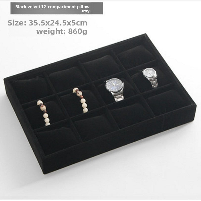 bracelet box and watch box - 12 Velvet Bracelet Box Watch Display C00030 product view 14