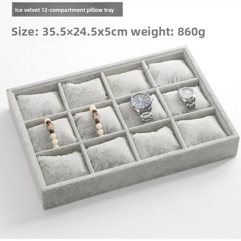 bracelet box and watch box - 12 Velvet Bracelet Box Watch Display C00030 product view 05