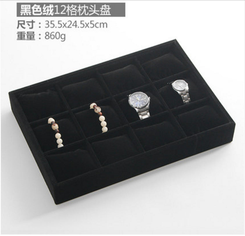 bracelet box and watch box - 12 Velvet Bracelet Box Watch Display C00030 product view 08