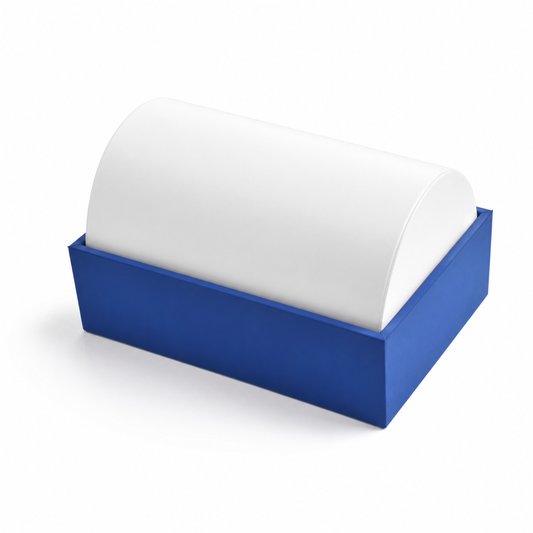 bracelet display - Blue White Bracelet Display T046BR-W front view