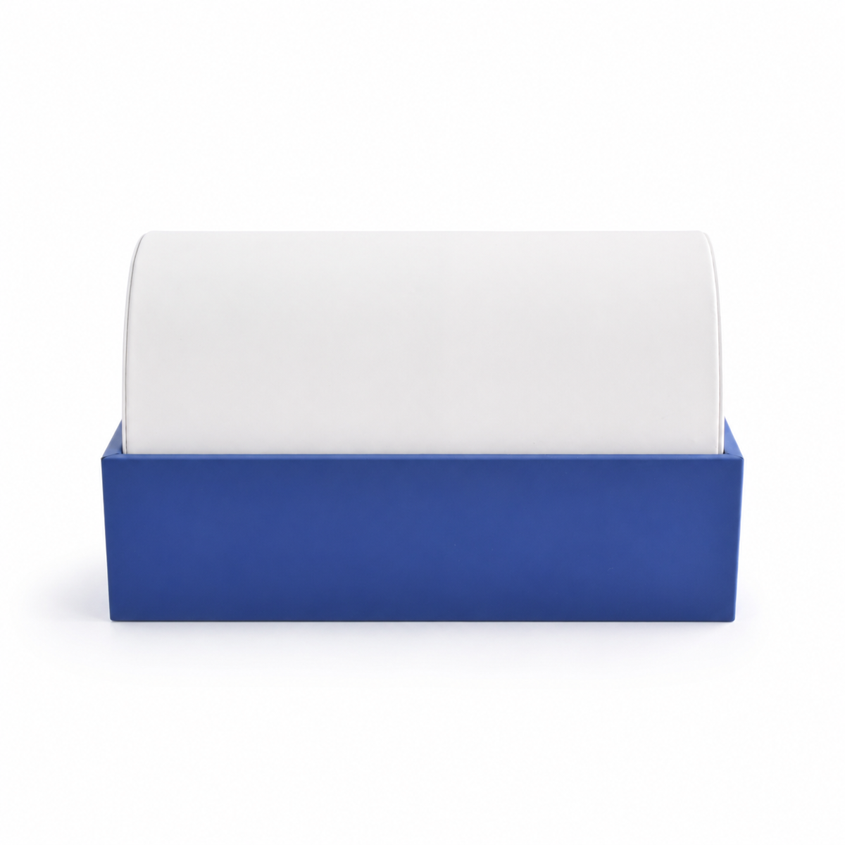 bracelet display - Blue White Bracelet Display T046BR-W side view
