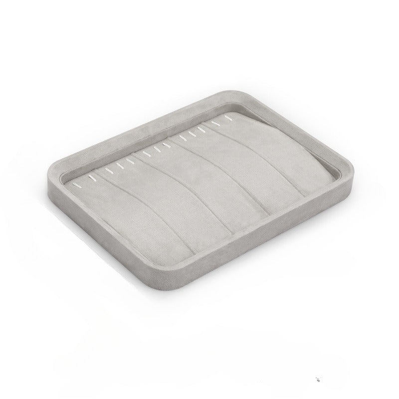 bracelet display and necklace display - Gray Display Tray Necklaces Bracelets C01806 product view 05