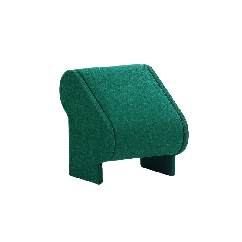 bracelet display and watch display - Green Metal Microfiber Watch Bracelet Display C01731 product view 12