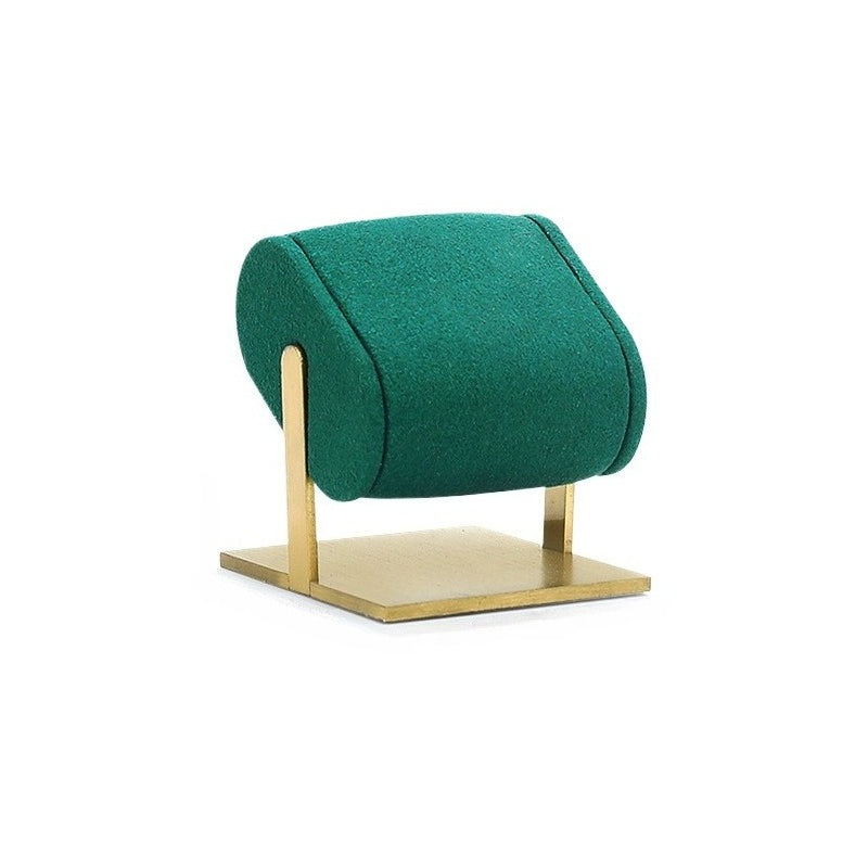 bracelet display and watch display - Green Metal Microfiber Watch Bracelet Display C01731 product view 14