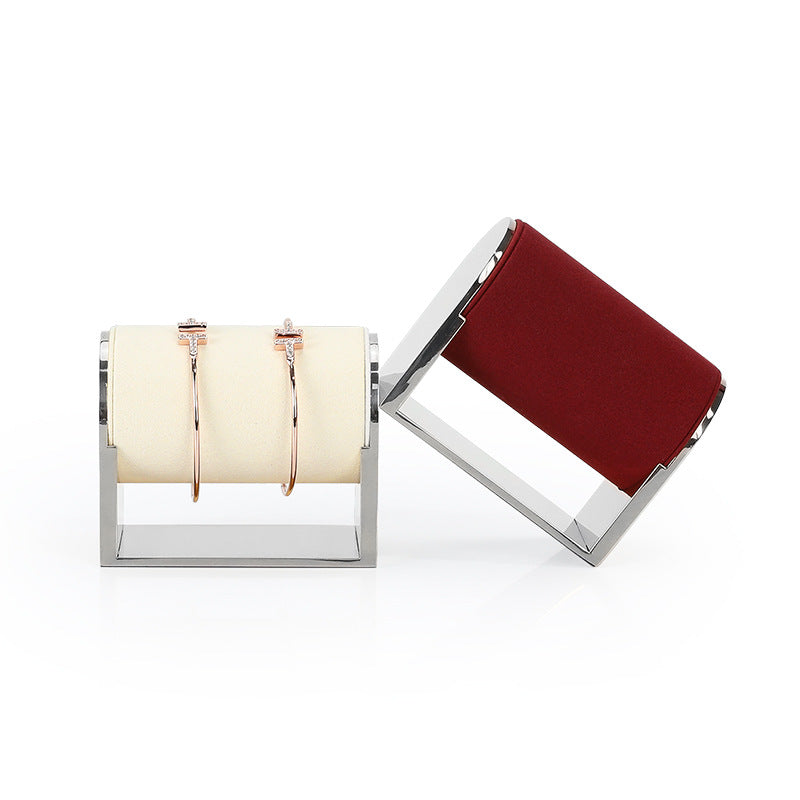 bracelet display and watch display - Metal Watch Bracelet Display Stand C01240 front view