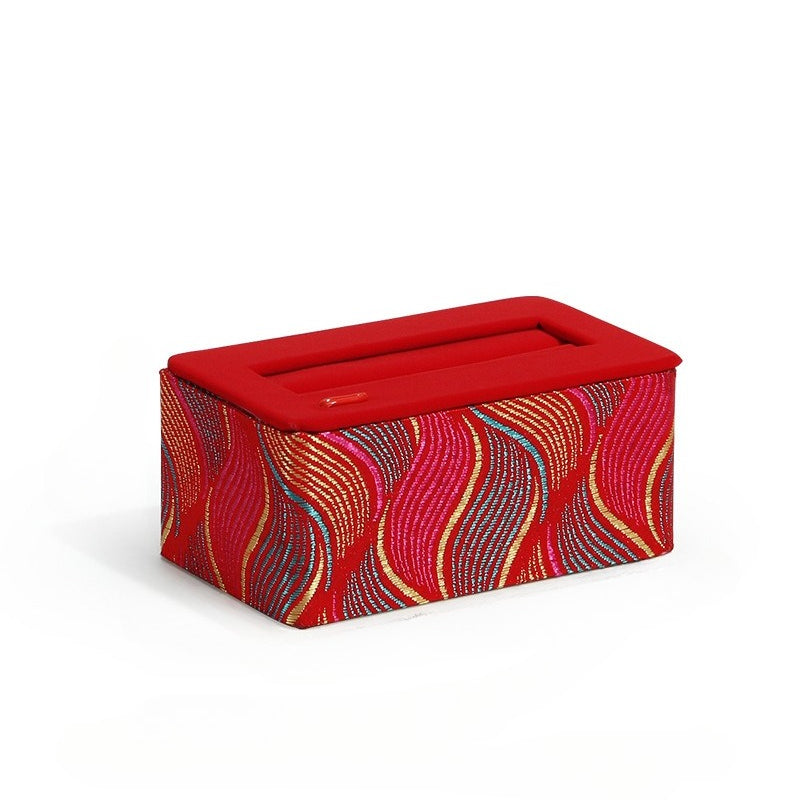 Red Jewelry Display Stand for Gold & Jewelry, Window Showcase Organizer