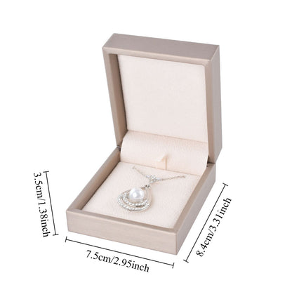 Classic PU Jewelry Boxes，Price For 1 Pack