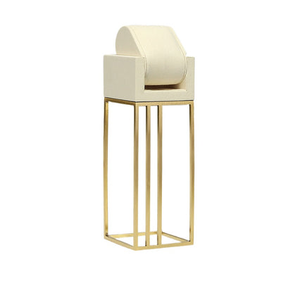 New Luxury Watch Display Set | Metal & Beige Stand for Store Window & Live Streaming