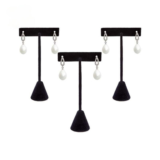 earring display - Earrings R07-BK S front view