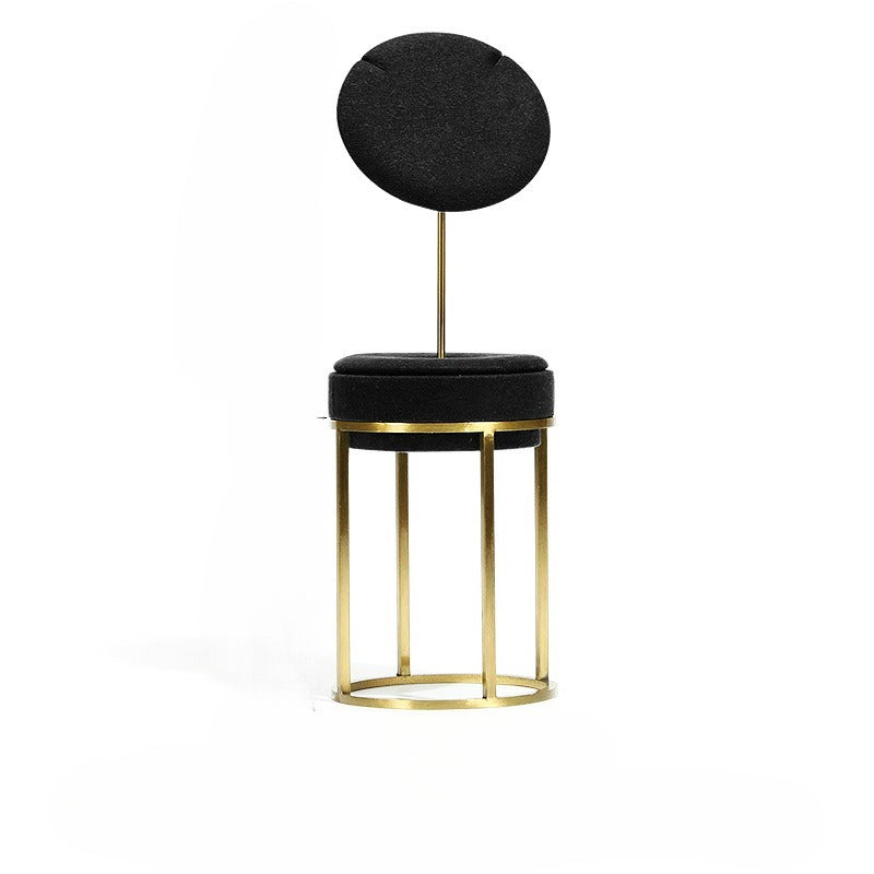 earring display and bracelet display - Black Microfiber Display Stand Earrings Bracelets C01541 detail view