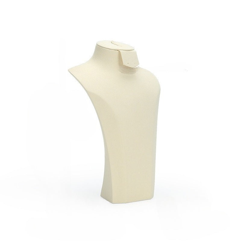 earring display - Microfiber Mannequin Display Bust Earrings C02609 open view