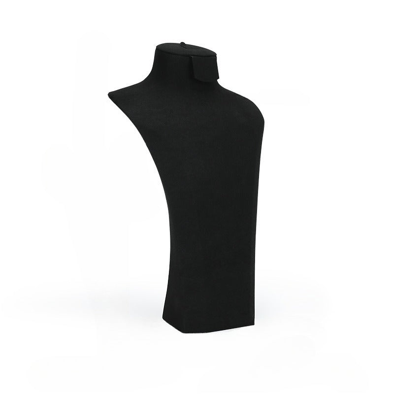 earring display - Microfiber Mannequin Display Bust Earrings C02609 product view 09
