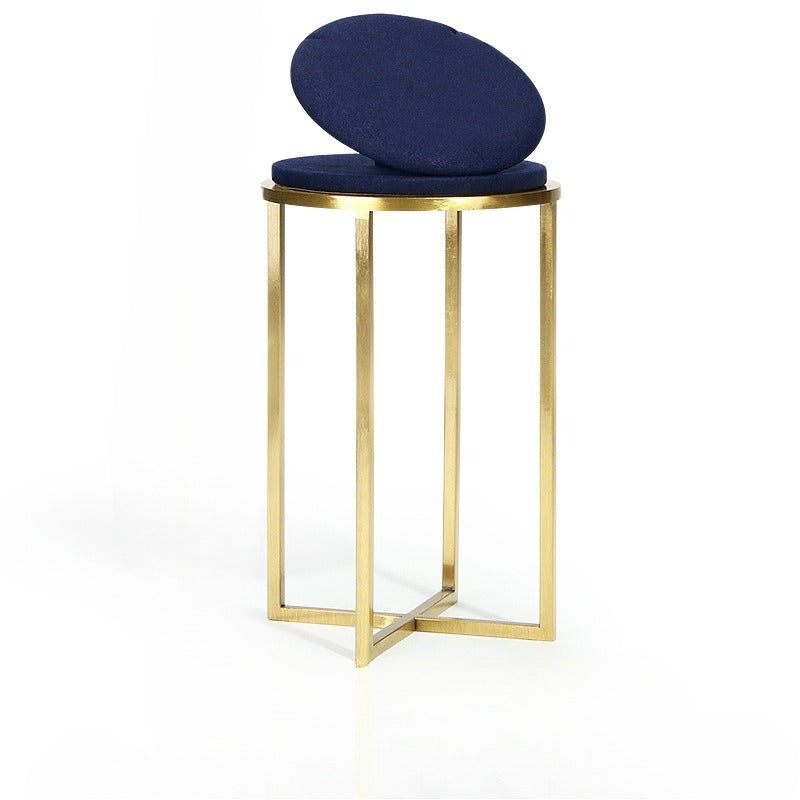 earring display and necklace display - Gold Velvet Metal Display Stand Necklace Earring C01405 product view 08