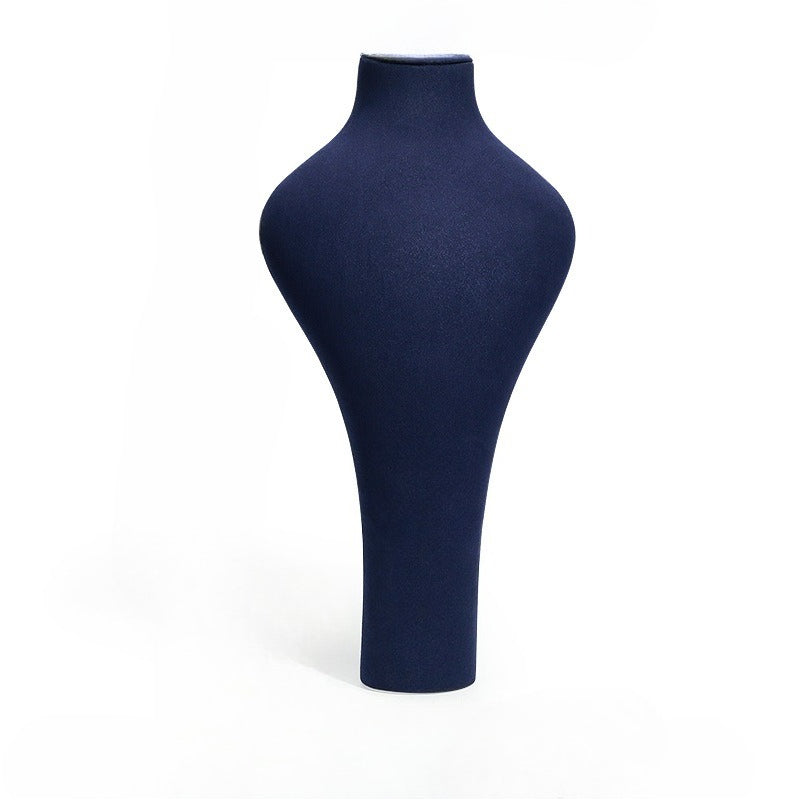 earring display and necklace display - Gold Velvet Metal Display Stand Necklace Earring C01405 product view 15