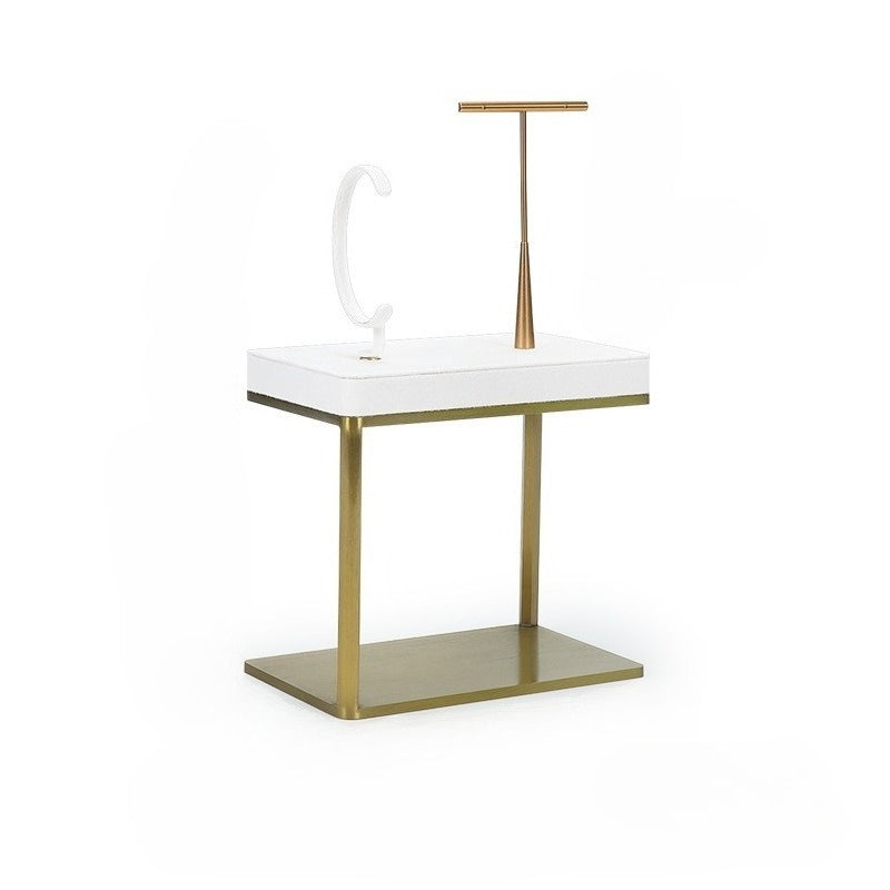 earring display and necklace display - Velvet Leather Display Stand Earrings Necklaces C02031 product view 14