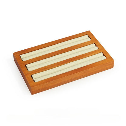 Wooden Jewelry Display Tray for Rings & Bracelets