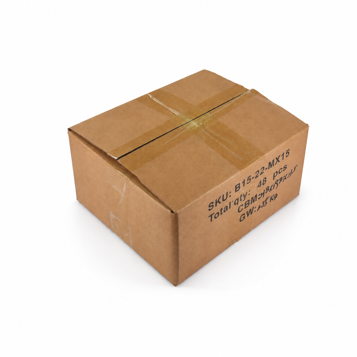 jewelry box - 48 Cardboard Cotton Boxes B1522-MX15 product view 05