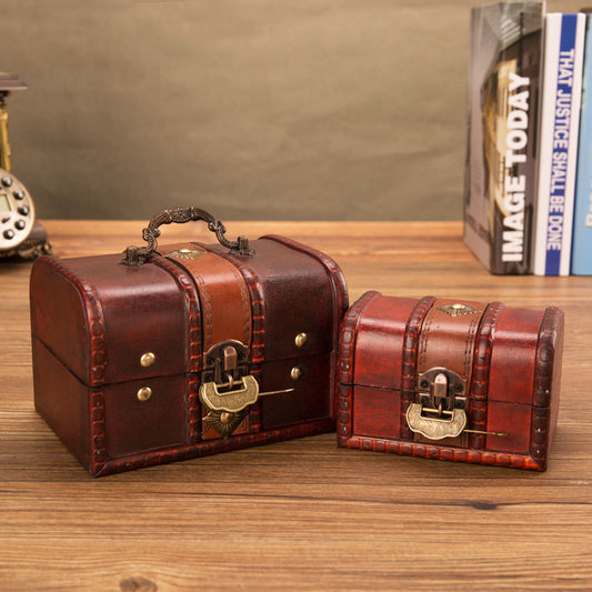 jewelry box - Wooden Box C00055 front view