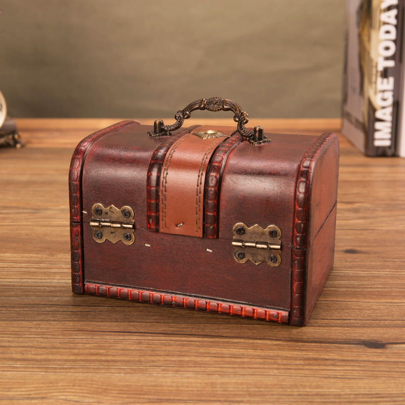 jewelry box - Wooden Box C00055 side view