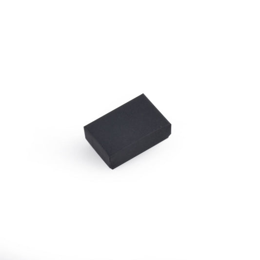 jewelry box - 100pcs Black Cotton Boxes BX2710BK open view