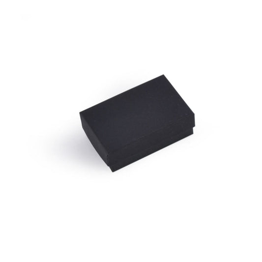 jewelry box - 100pcs Black Cotton Boxes BX2721BK open view
