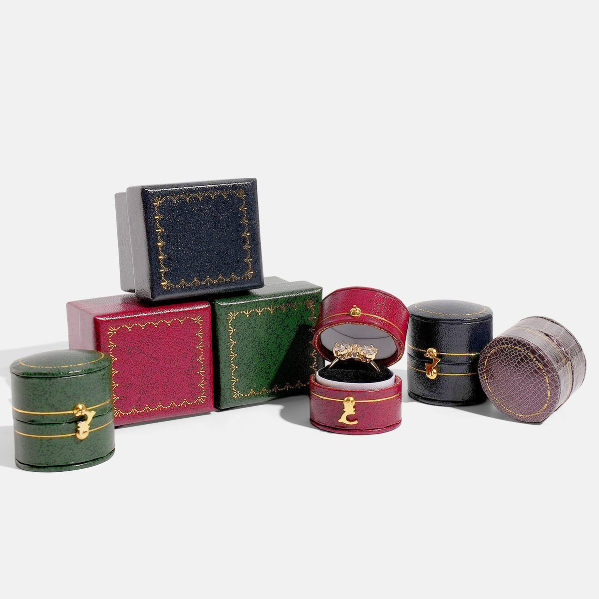 jewelry box - Box C00092 side view