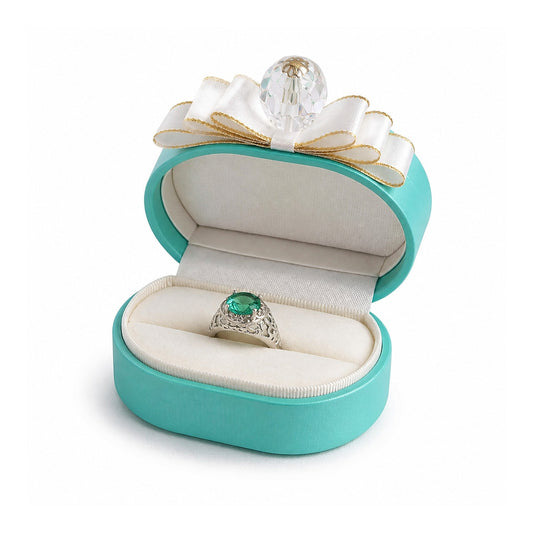 jewelry box - PU Leather Box C00143 front view