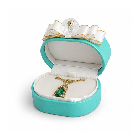 jewelry box - PU Leather Box C00143 open view