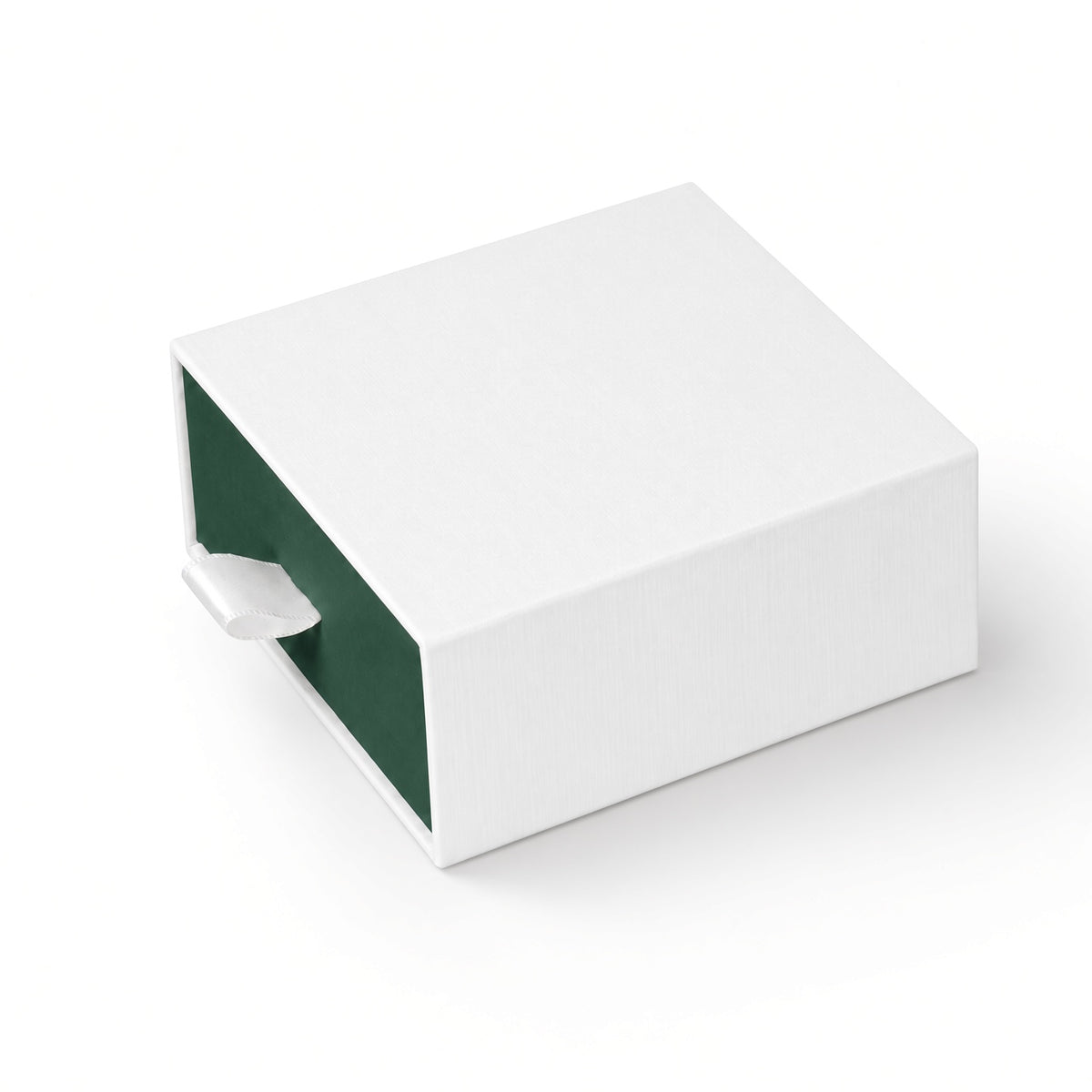 jewelry box - White & Green Drawer Jewelry Boxes 24 Pack B2533-G product view 07