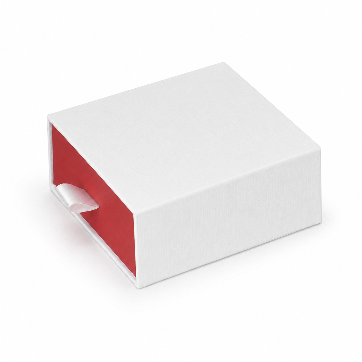 jewelry box - White & Red Drawer Jewelry Boxes 24 Pack B2533-R product view 07