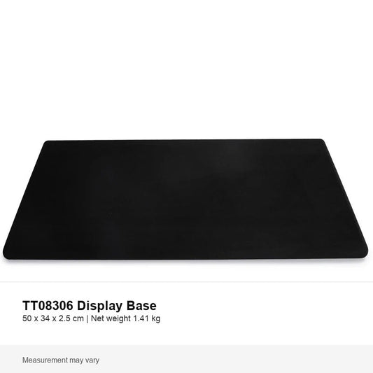 jewelry display - Black Microfiber Jewelry Display Base C03011 front view