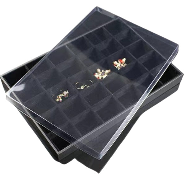 jewelry display tray - 35 Plastic Tray C00015 open view