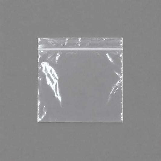 jewelry gift bags - 1000 Clear Bags PB02-33 front view