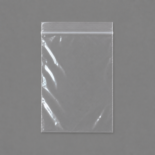 jewelry gift bags - 1000 Clear Bags PB02-34 front view