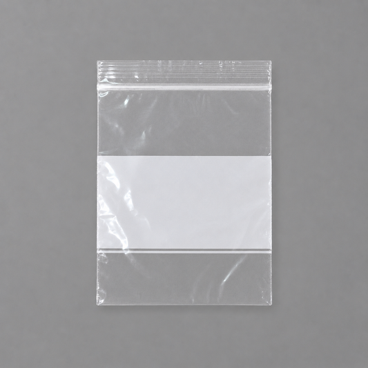 jewelry gift bags - 1000 White Bags PB02-34W front view
