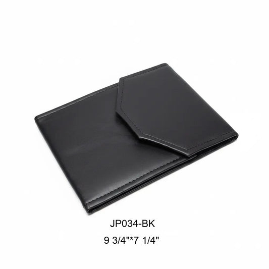 necklace box - Black Necklace JP034-PU-BK front view