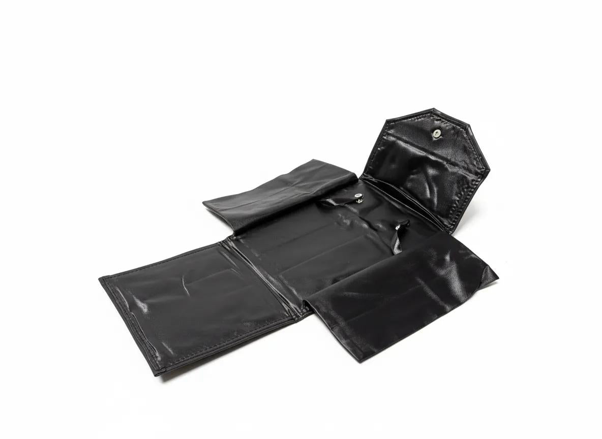 necklace box - Black Necklace JP034-PU-BK open view
