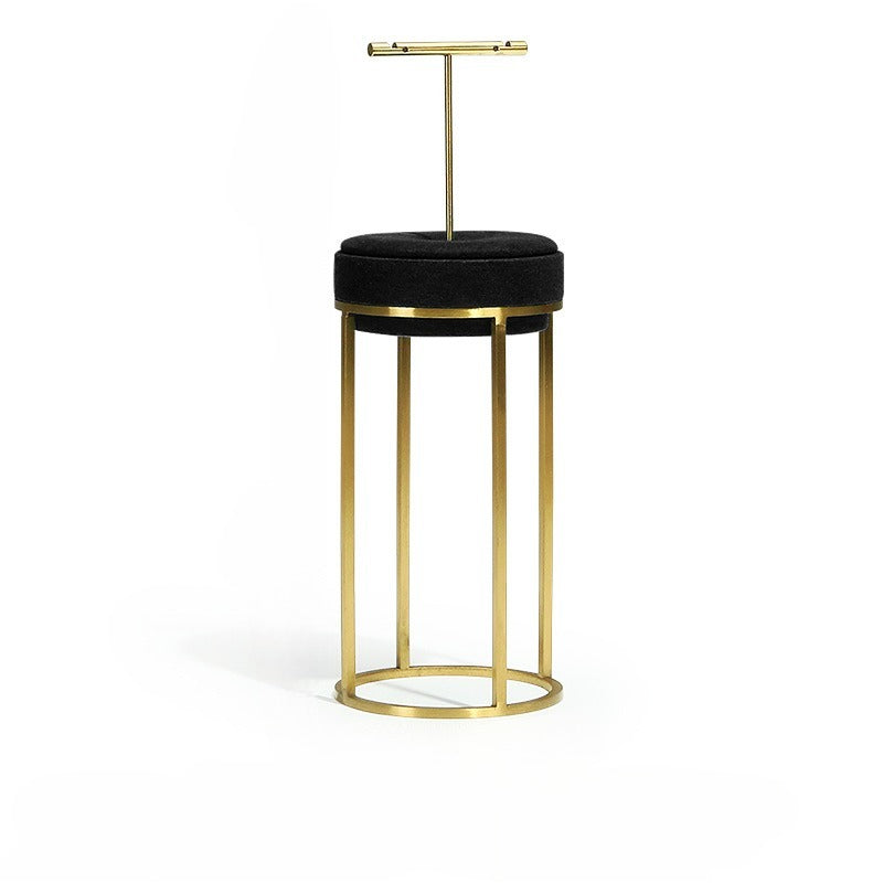 necklace display - Black Microfiber Display Stand Necklaces Rings C01694 product view 05