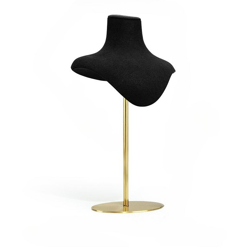necklace display - Black Microfiber Display Stand Necklaces Rings C01694 product view 17