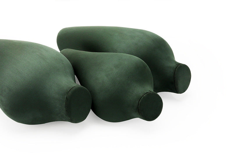 necklace display - 3pcs Green Velvet Necklace Display Bust Stand C00766 product view 05