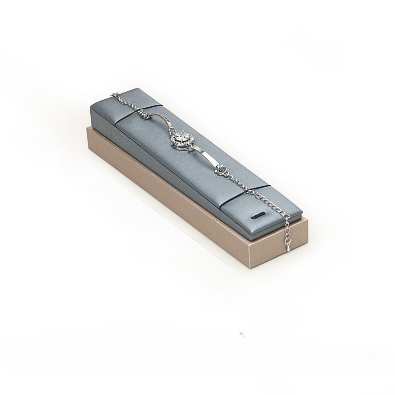 necklace display - Gray Blue Display Stand Necklace Bust C02739 product view 07