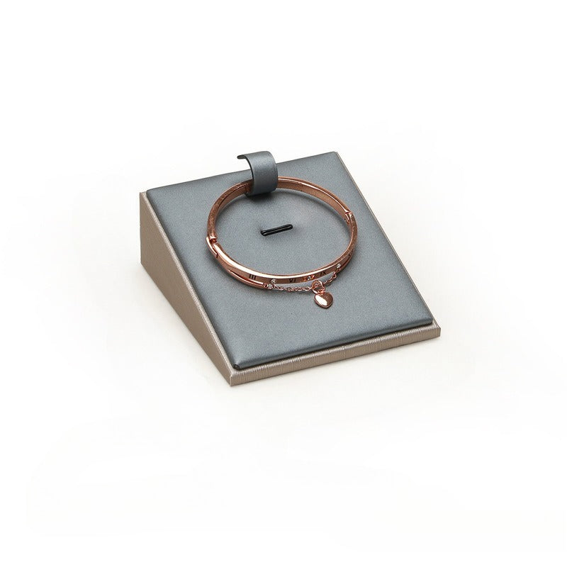 necklace display - Gray Blue Display Stand Necklace Bust C02739 product view 09