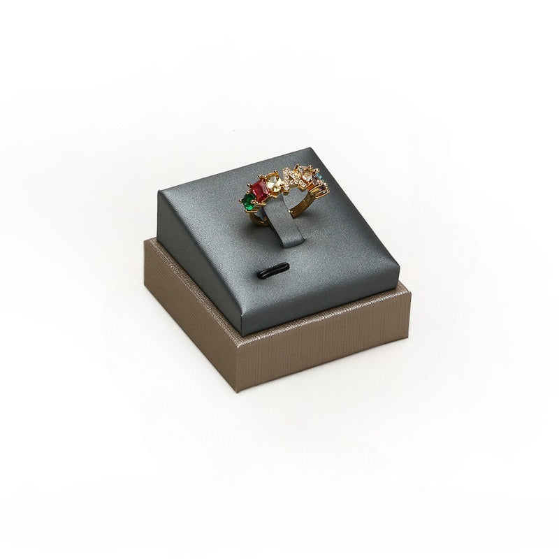 necklace display - Gray Blue Display Stand Necklace Bust C02739 product view 13